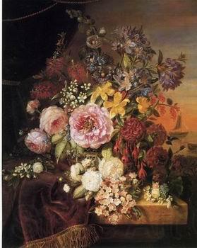 unknow artist Floral, beautiful classical still life of flowers 04 Norge oil painting art